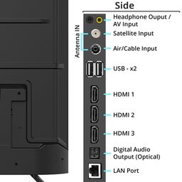 SKYWORTH UHD 4K smart wifi Google TV 60inch