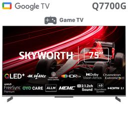 SKYWORTH 4K QLED  wifi Gaming Google TV 75inch
