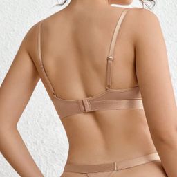 Wireless pant and bra set  skin