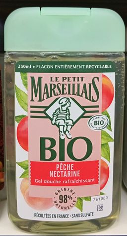 Le Petit Mars. Douche Gel Peche Nect. Bio 250ml