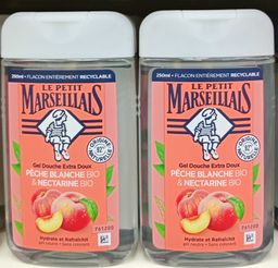 Le Petit Mars. Douche Gel Peche/Nectarine Bio 250ml 