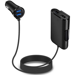 CARGADOR USB CON EXTENSION USB 1.8 M 8A