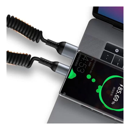 CABLE TIPO C EN ESPIRAL 35 - 180 CM