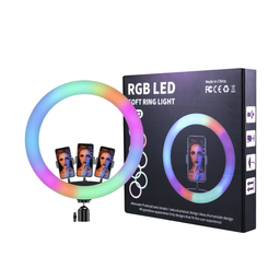 ARO DE LUZ RGB MJ45 18p O 45 cm