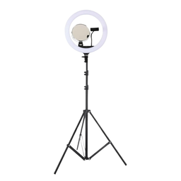 ARO DE LUZ 36CM CON ESPEJO/CTRL/HOLDER