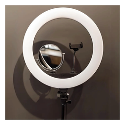 ARO DE LUZ 36CM CON ESPEJO/CTRL/HOLDER