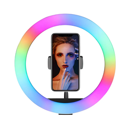 ARO DE LUZ 20CM RGB MJ20