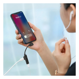 ADAPTADOR TIPO LIGHTNING IOS A 3.5 Y CARGA