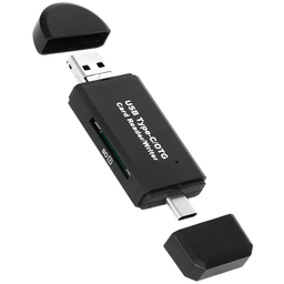 ADAPTADOR OTG MULTIPLE USB A TIPO C Y LECTOR SD