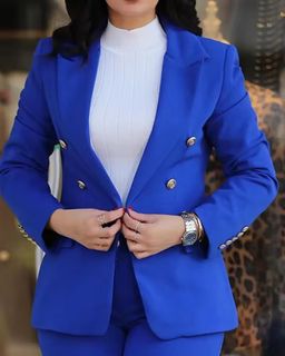 C0527 Manufacturers Business Suits for Women Fashion Slim Pants and Blazer Set Ladies Suits Office Wear Formal Suit