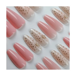 SET DE UÑAS 30 U GOMA Y STICK ROSADA/GOTA (6936505146780)