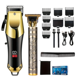 RASURADORA HAIR CLIPER CLASICA + VINTAGE 2 EN 1 C/ACCESORIOS WEEME