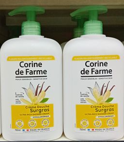 Corine De Farme Douche Cr. Vanille 750ml