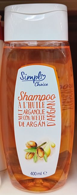 Simple Shamp. Huile D'Argan 400ml