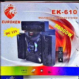 EUROKEN EK-610 MULTIMEDIA SPEAKER SYSTEM