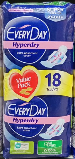 Everyday Ser. Hyg. Hypersec 18'S