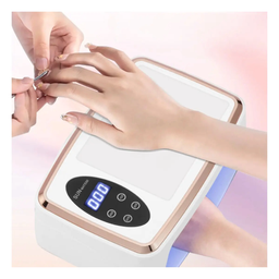 LAMPARA DE UÑAS 90 LEDS 380W C/APOYA MANO