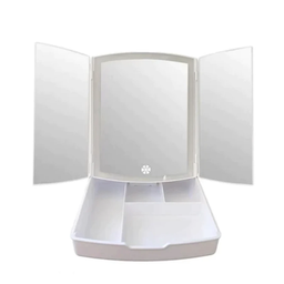 ESPEJO CON ORGANIZADOR Y LUZ MY FOLD AWAY