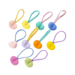 COLITAS PARA EL CABELLO SET DE 10 (CUBO)