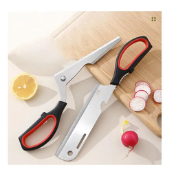 UTENSILO DE COCINA 2 EN 1 CUCHILLO Y TIJERA PH189