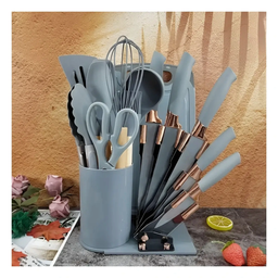 UTENSILIOS DE COCINA NEW MODEL SILICONE SET 19 PZAS