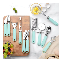 UTENSILIOS DE COCINA GASGET SET 9 PIEZAS