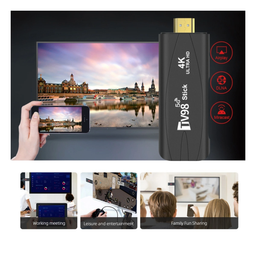 TV STICK ANDROID C/CTRL 4K Y 5G 2GB+16GB TV98