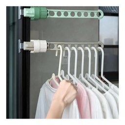 TENDEDERO PLASTICO 8 HUECOS PARA VENTANA