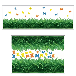 STICKER PARA PARED TIPO FOLLAJE Y MARIPOSAS 20*175 CM