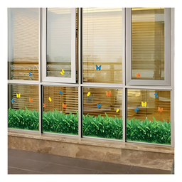 STICKER PARA PARED TIPO FOLLAJE Y MARIPOSAS 20*175 CM