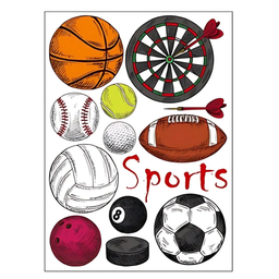 STICKER PARA PARED MOD BALONES 62*102 CM