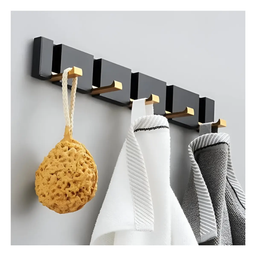 SOSTENEDOR TIPO PERCHERO 5 GANCHOS 30X 4 CM