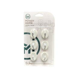 SOSTENEDOR MULTIFUNCIONAL SET 6 GANCHITOS