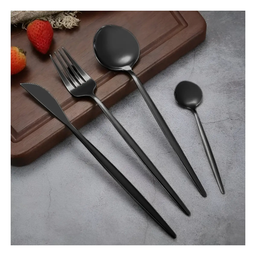 SET DE CUBIERTOS 24 PZAS TABLEWARE COLOR CROMO