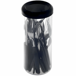 SET DE CUBIERTOS 24 PIEZAS EMPAQUE CILINDRICO