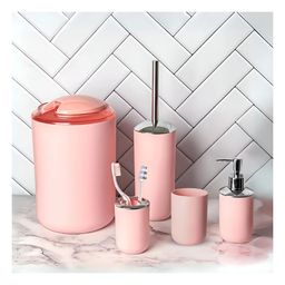 SET DE ACCESORIOS PARA BAÑOS 6 EN 1
