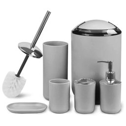 SET DE ACCESORIOS PARA BAÑOS 6 EN 1