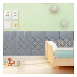 SET DE 5 LAMINAS DE RECUBR. ESPUMA P/PARED CUADROS 60x30 CM