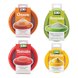 SET DE 4 ENVASES PARA ALIMENTE TOMATO/LEMON/AVOCADO/ONION