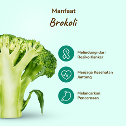 Brokoli Ekonomis 500gram
