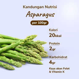 Asparagus 250gram