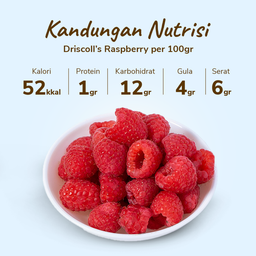 Driscoll's Raspberry 125gram