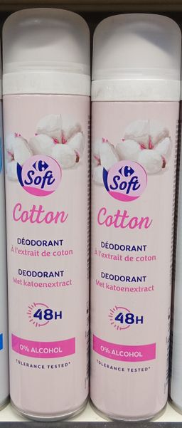 Crf Soft Deo Spr. Fem.  Coton 200ml