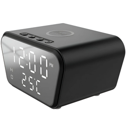 RELOJ MULTIFUNCIONAL DE MESA CON CARGA INALAMBLICA HT-301