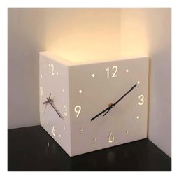 RELOJ DOBLE CUBO ESQUINERO