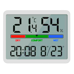 RELOJ DIGITAL YIDA TIME TEMP/HUMD/ ALRM MOD. 8280