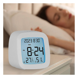 RELOJ DIGITAL TEMP/HUMD/ ALRM MOD. 2205