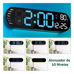 RELOJ DIGITAL GRD HORIZ TEM/CALEND/ALRM MOD. 5502