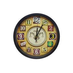 RELOJ DE PARED ANALOGO 30 CM AA-3583