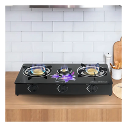 PLANTILLA COCINA TOPE VIDRIO 3 HORNILLAS GAS BESSE